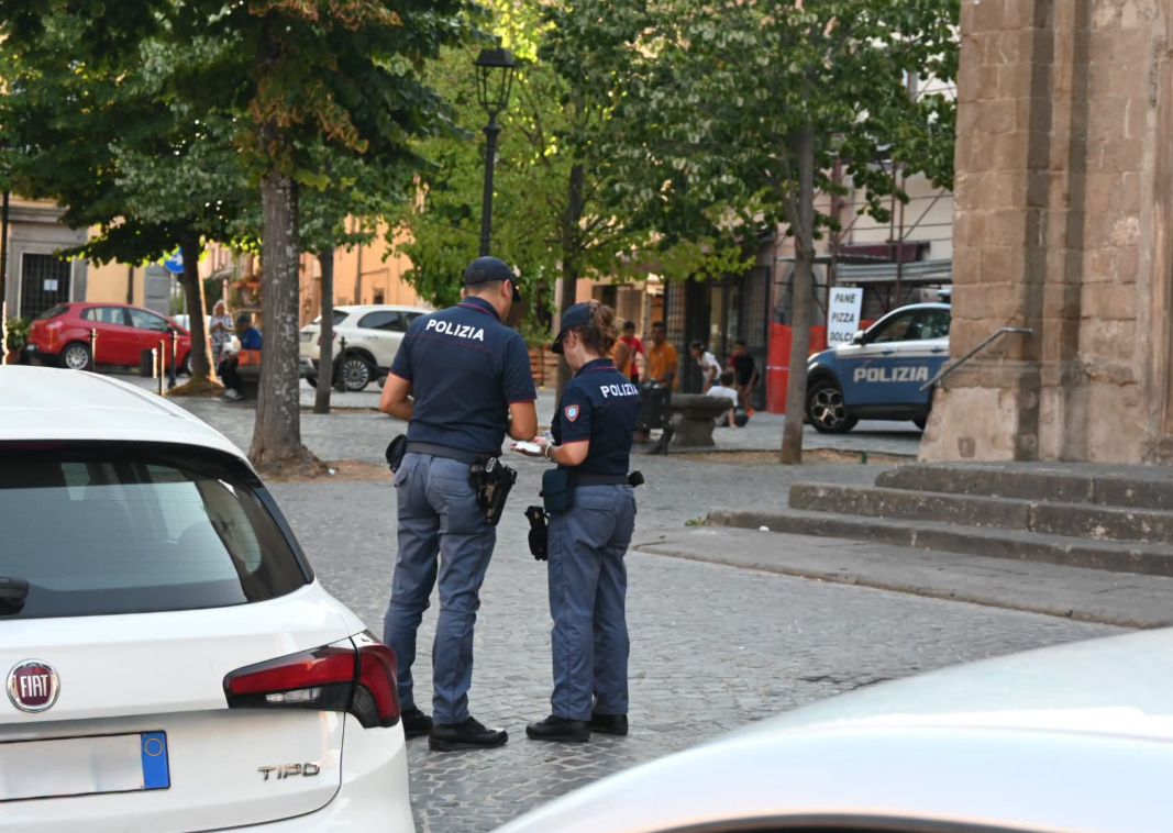 droga polizia viterbo