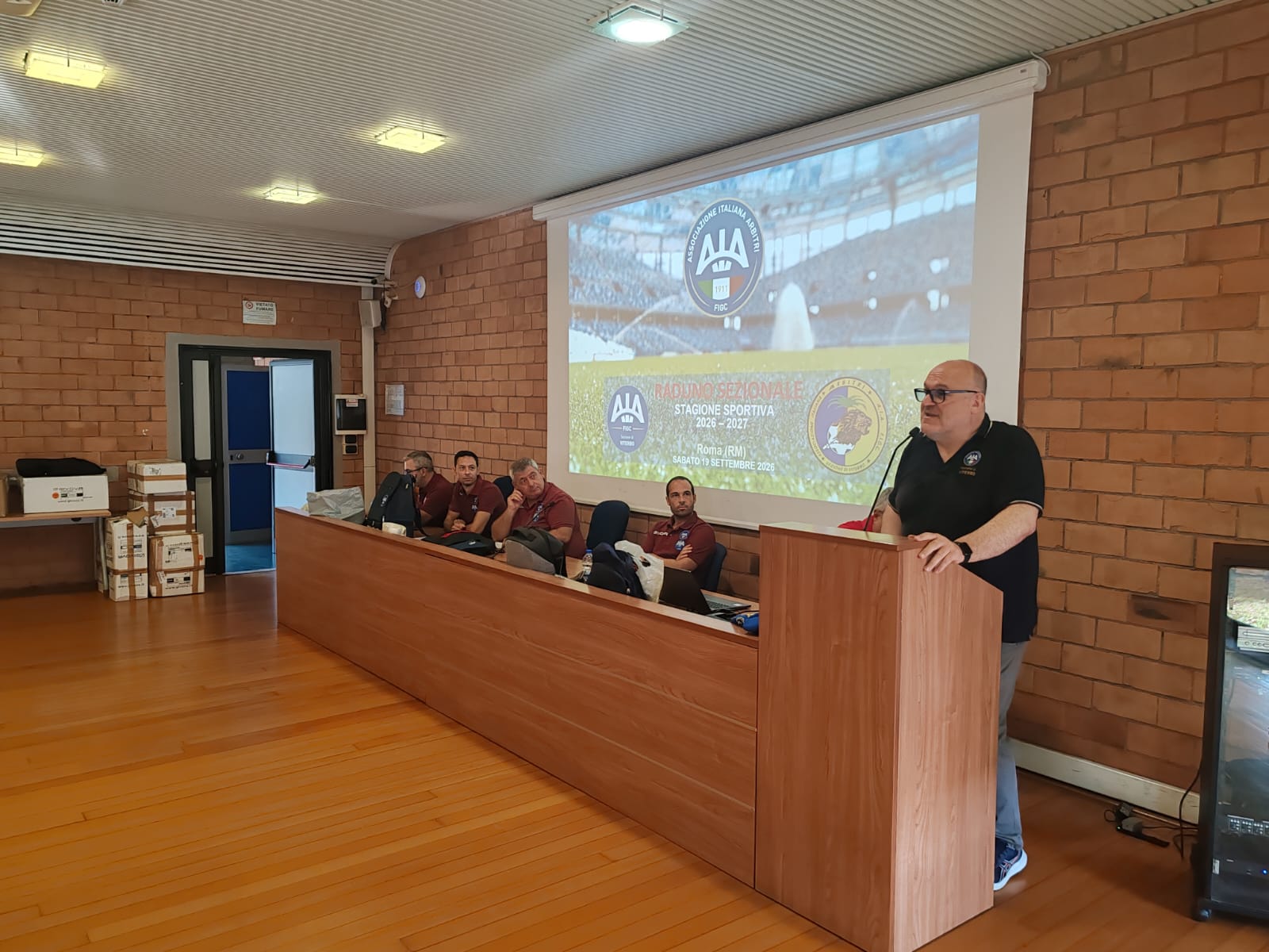 intervento ennio mariani presidente AIA Viterbo