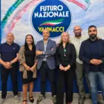 quattro consiglieri comunali con vannacci