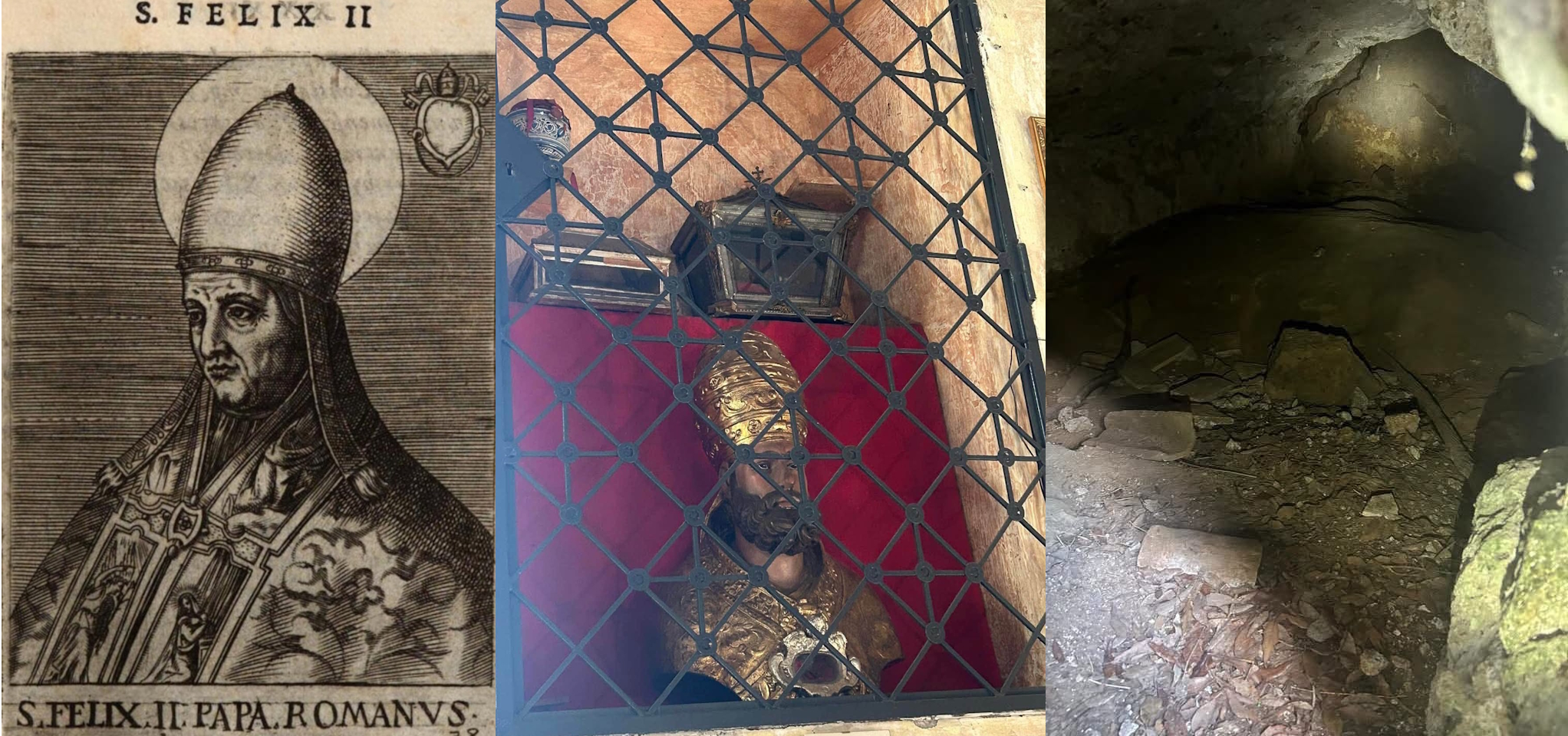 tomba etrusca - sepoltura papa san felice II